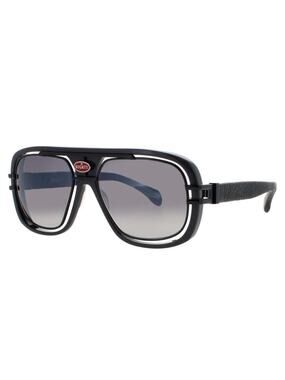 NEW BUGATTI 07 GRY/BK GREY/BLACK Sunglasses Authentic